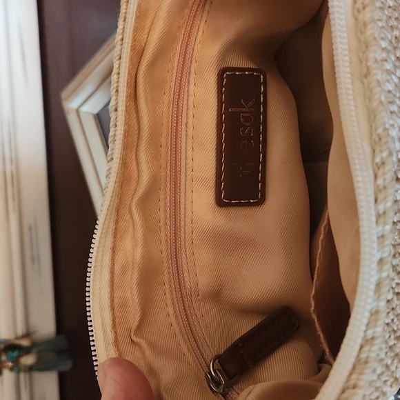 The Sak Hand-Crochet Carry-All Woven Summer Rainbow Purse - Picture 5 of 5